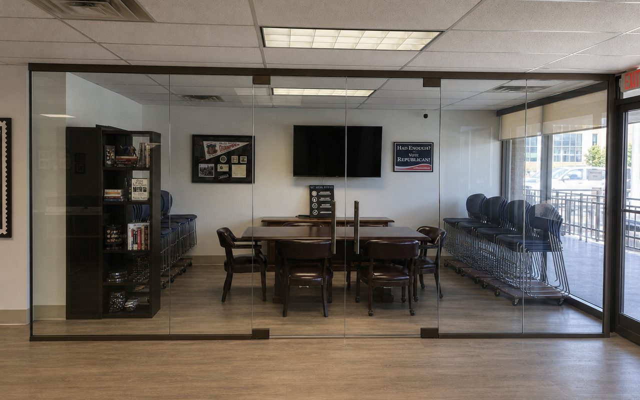 Design rendering of the proposed Republican Center conference room